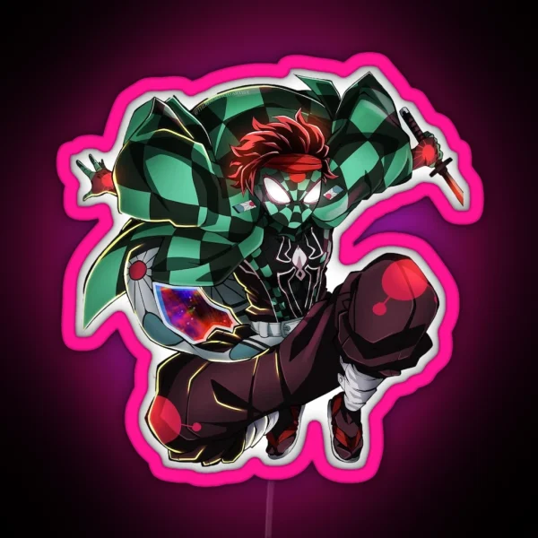 Tanjiro Kamado RGB Neon Sign