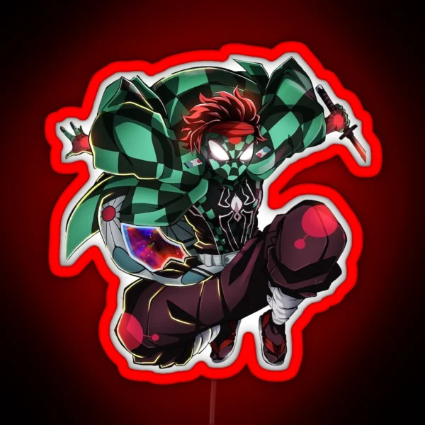 Tanjiro Kamado RGB Neon Sign