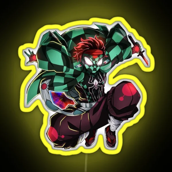 Tanjiro Kamado RGB Neon Sign