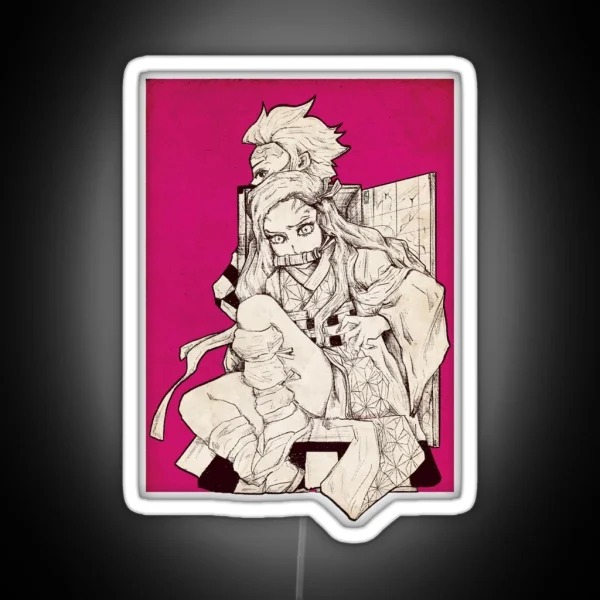Tanjiro Kamado RGB Neon Sign