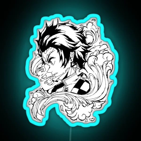 Tanjiro RGB Neon Sign