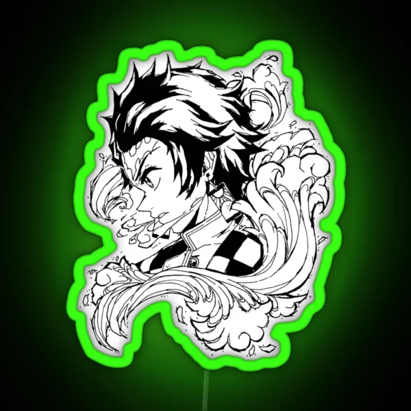 Tanjiro RGB Neon Sign