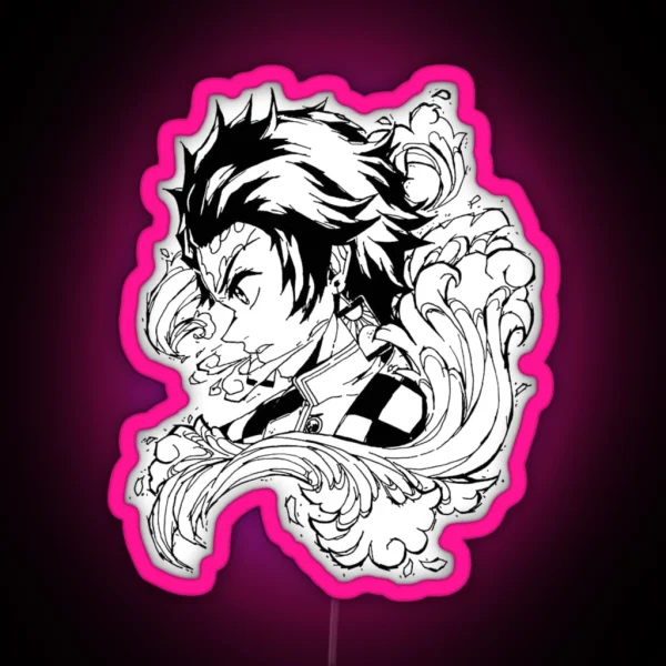 Tanjiro RGB Neon Sign