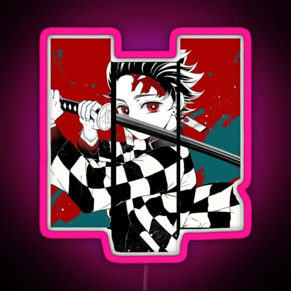 Tanjiro RGB Neon Sign