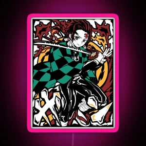 Tanjiro RGB Neon Sign