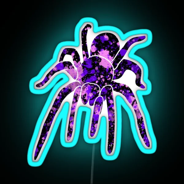 Tarantula Lover RGB Neon Sign