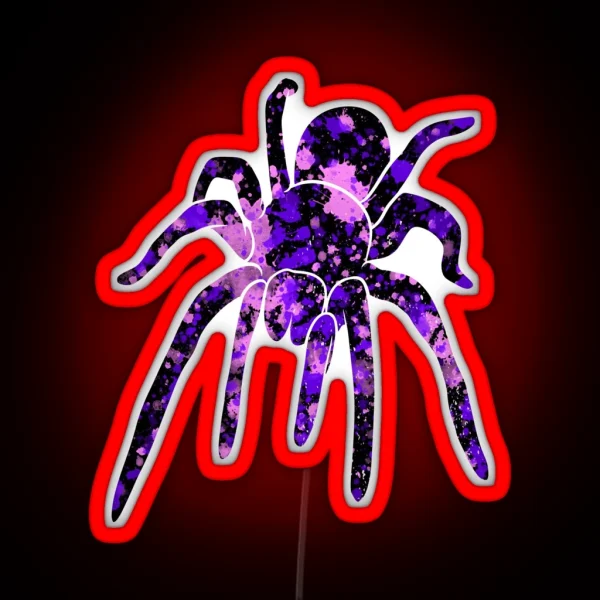 Tarantula Lover RGB Neon Sign