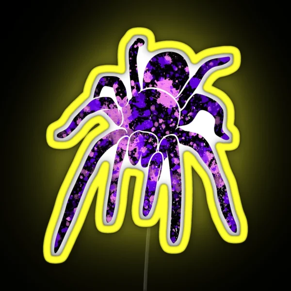 Tarantula Lover RGB Neon Sign