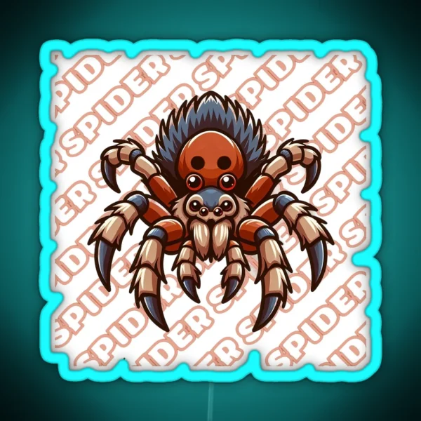 Tarantula Spider RGB Neon Sign