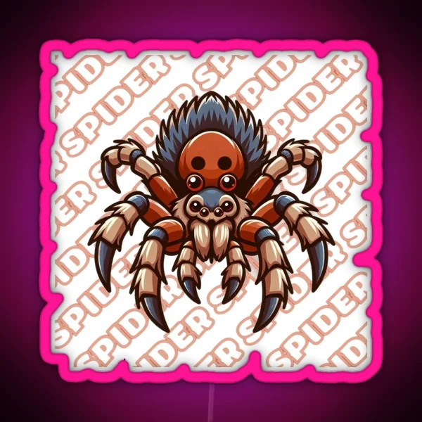 Tarantula Spider RGB Neon Sign
