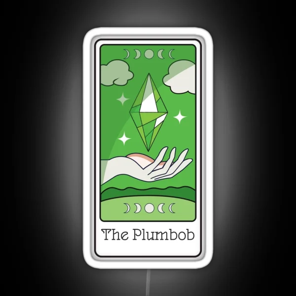 Tarot Plumbob RGB Neon Sign