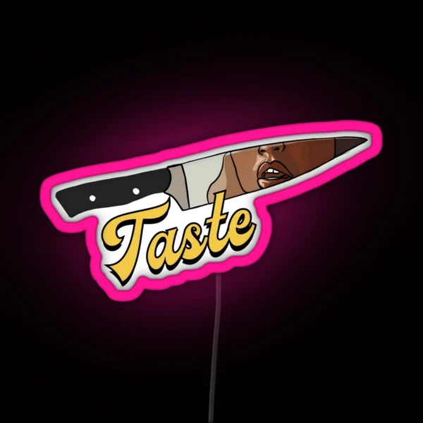 Taste Sabrina Carpenter Inspired RGB Neon Sign