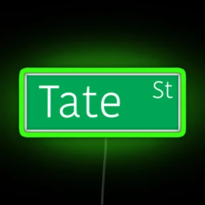 Tate Street RGB Neon Sign