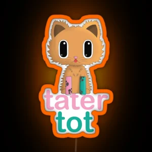 Tater Tot Kitten RGB Neon Sign
