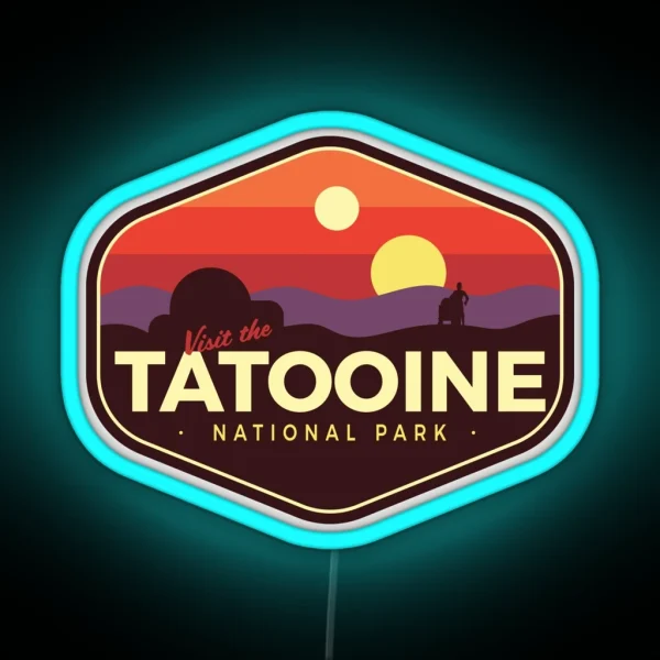 Tatooine National Park RGB Neon Sign