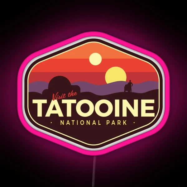 Tatooine National Park RGB Neon Sign