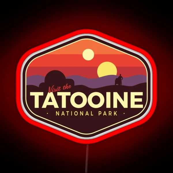 Tatooine National Park RGB Neon Sign