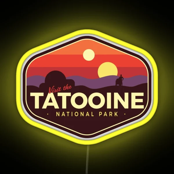 Tatooine National Park RGB Neon Sign