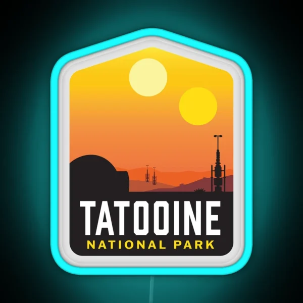 Tatooine National Park RGB Neon Sign