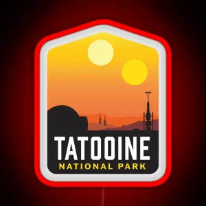 Tatooine National Park RGB Neon Sign