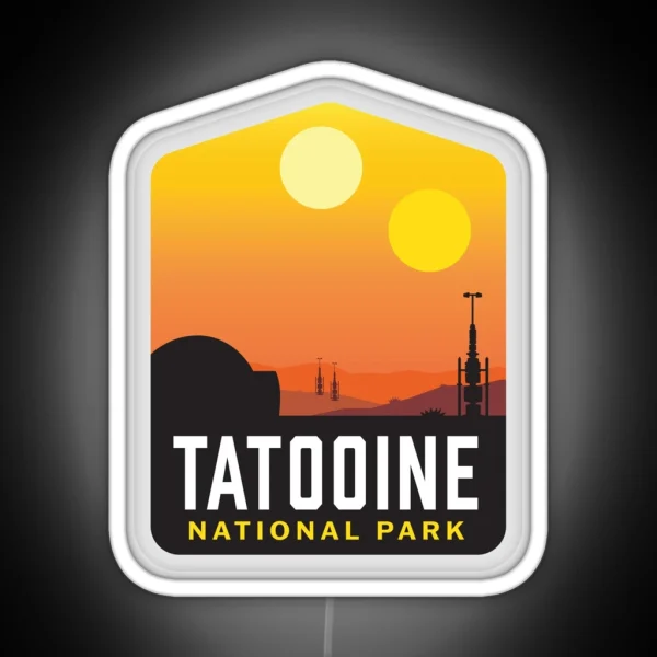 Tatooine National Park RGB Neon Sign