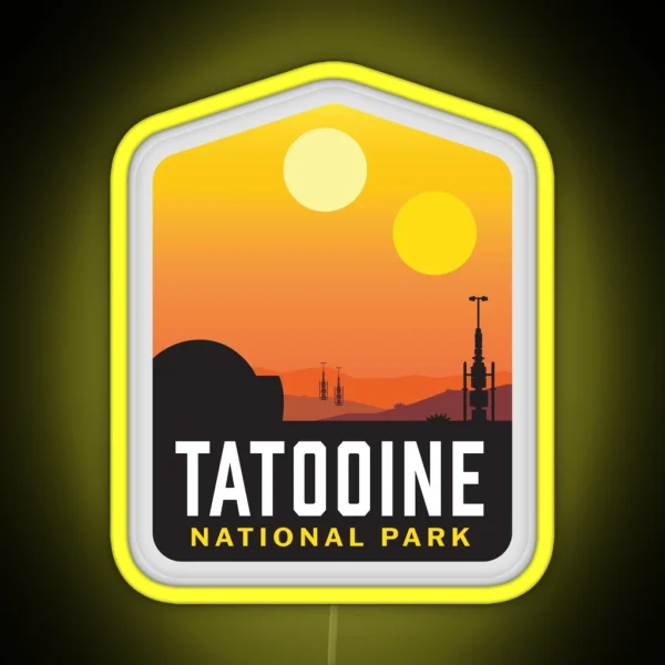 Tatooine National Park RGB Neon Sign