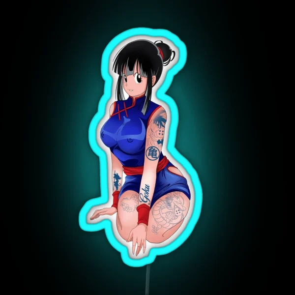 Tattooed Chi Chi RGB Neon Sign