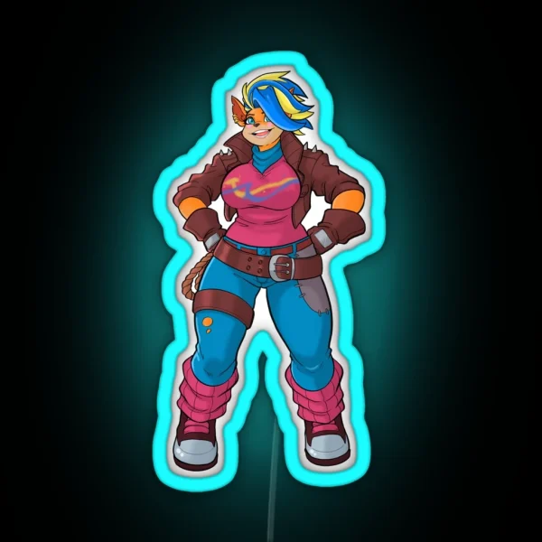 Tawna Bandicoot RGB Neon Sign