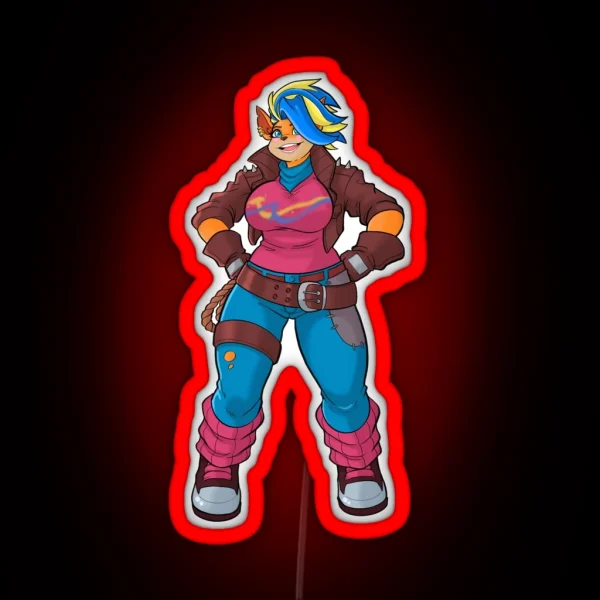 Tawna Bandicoot RGB Neon Sign