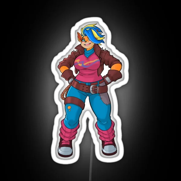 Tawna Bandicoot RGB Neon Sign