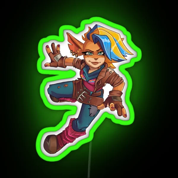 Tawna Bandicoot RGB Neon Sign