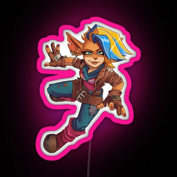 Tawna Bandicoot RGB Neon Sign