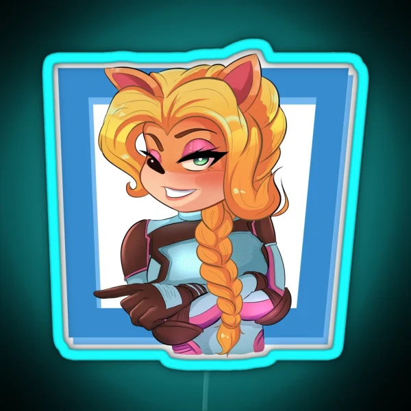 Tawna Bandicoot RGB Neon Sign