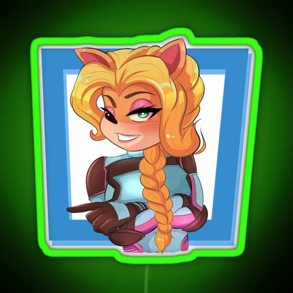 Tawna Bandicoot RGB Neon Sign