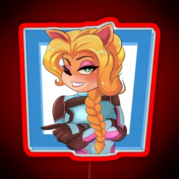 Tawna Bandicoot RGB Neon Sign