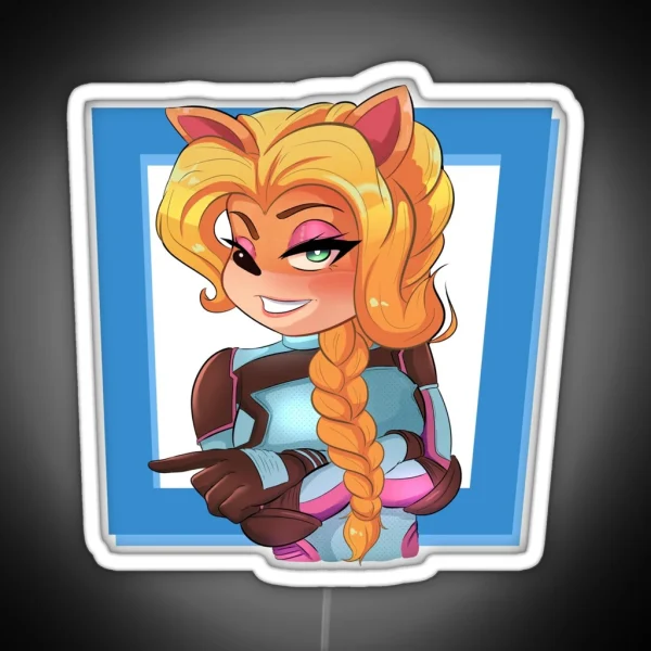 Tawna Bandicoot RGB Neon Sign