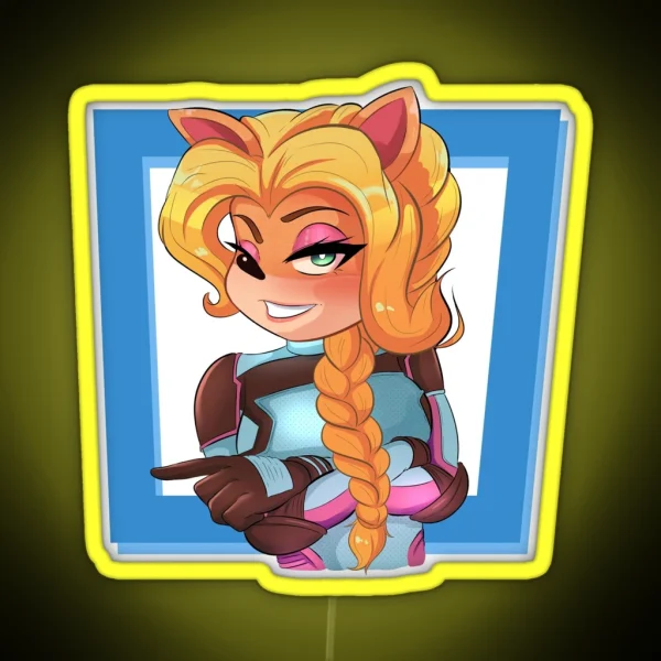 Tawna Bandicoot RGB Neon Sign