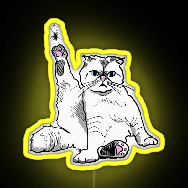 Taylor Swift Olivia Cat RGB Neon Sign
