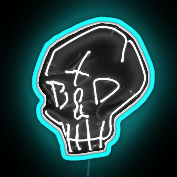 TBD Skull RGB Neon Sign