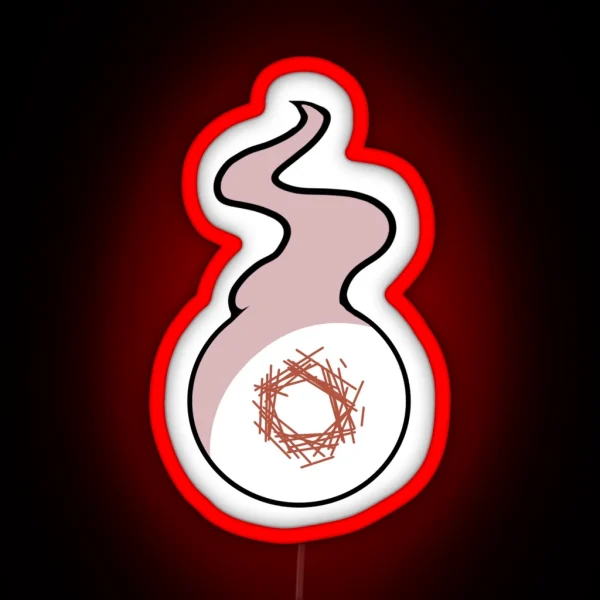 TBHK Red Spirit RGB Neon Sign