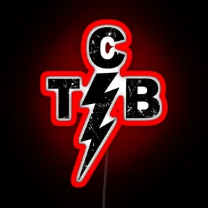 TCB Elvis RGB Neon Sign