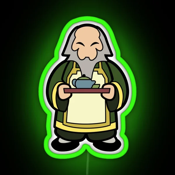 Tea Master Iroh RGB Neon Sign