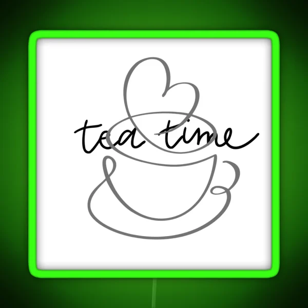 Tea RGB Neon Sign
