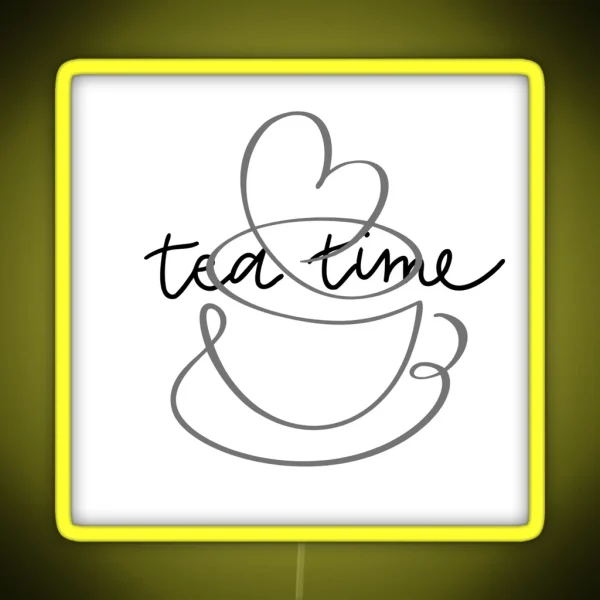 Tea RGB Neon Sign