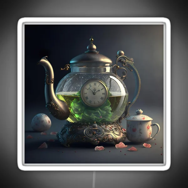 Tea Time RGB Neon Sign