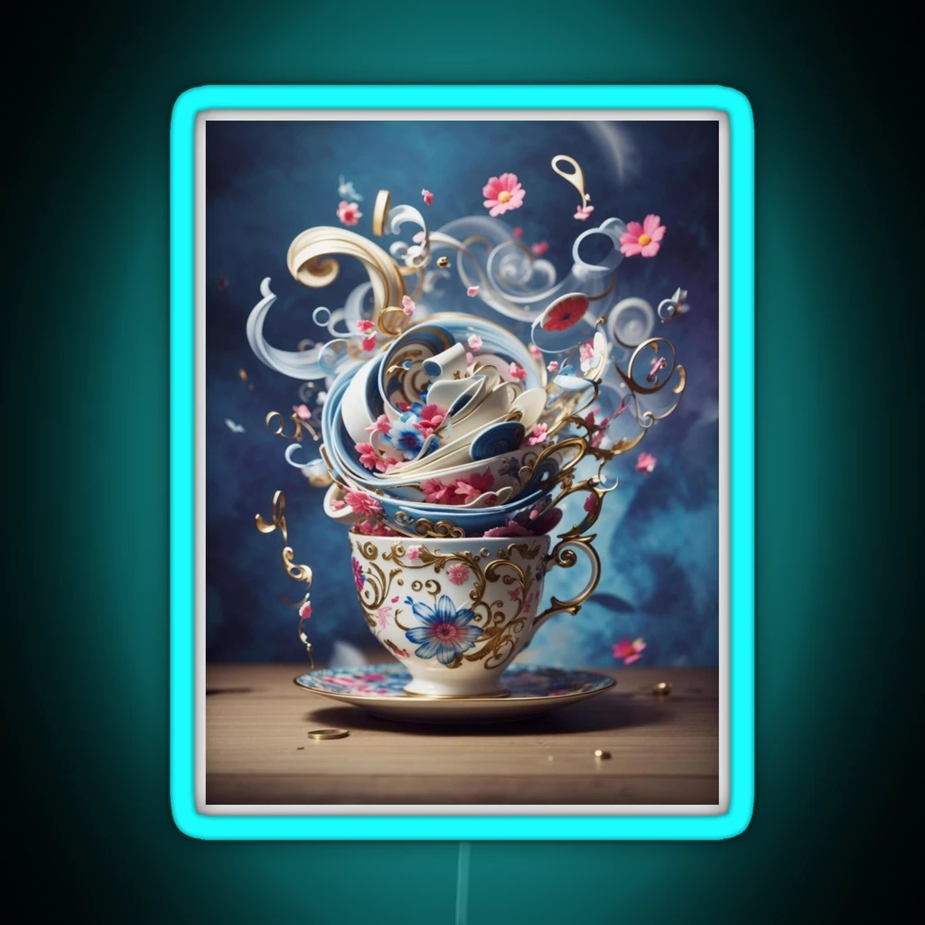 Teacup Tornado A RGB Neon Sign Teacup Tornado A RGB Neon Sign