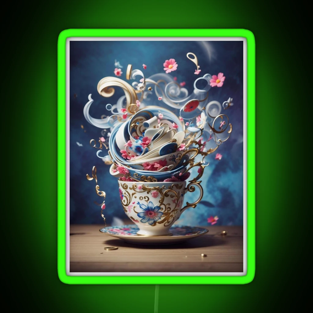 Teacup Tornado A RGB Neon Sign Teacup Tornado A RGB Neon Sign