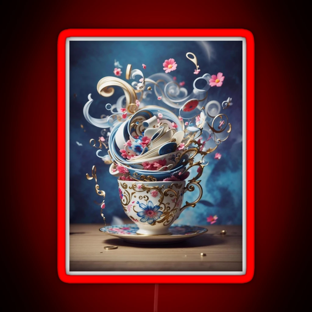 Teacup Tornado A RGB Neon Sign Teacup Tornado A RGB Neon Sign