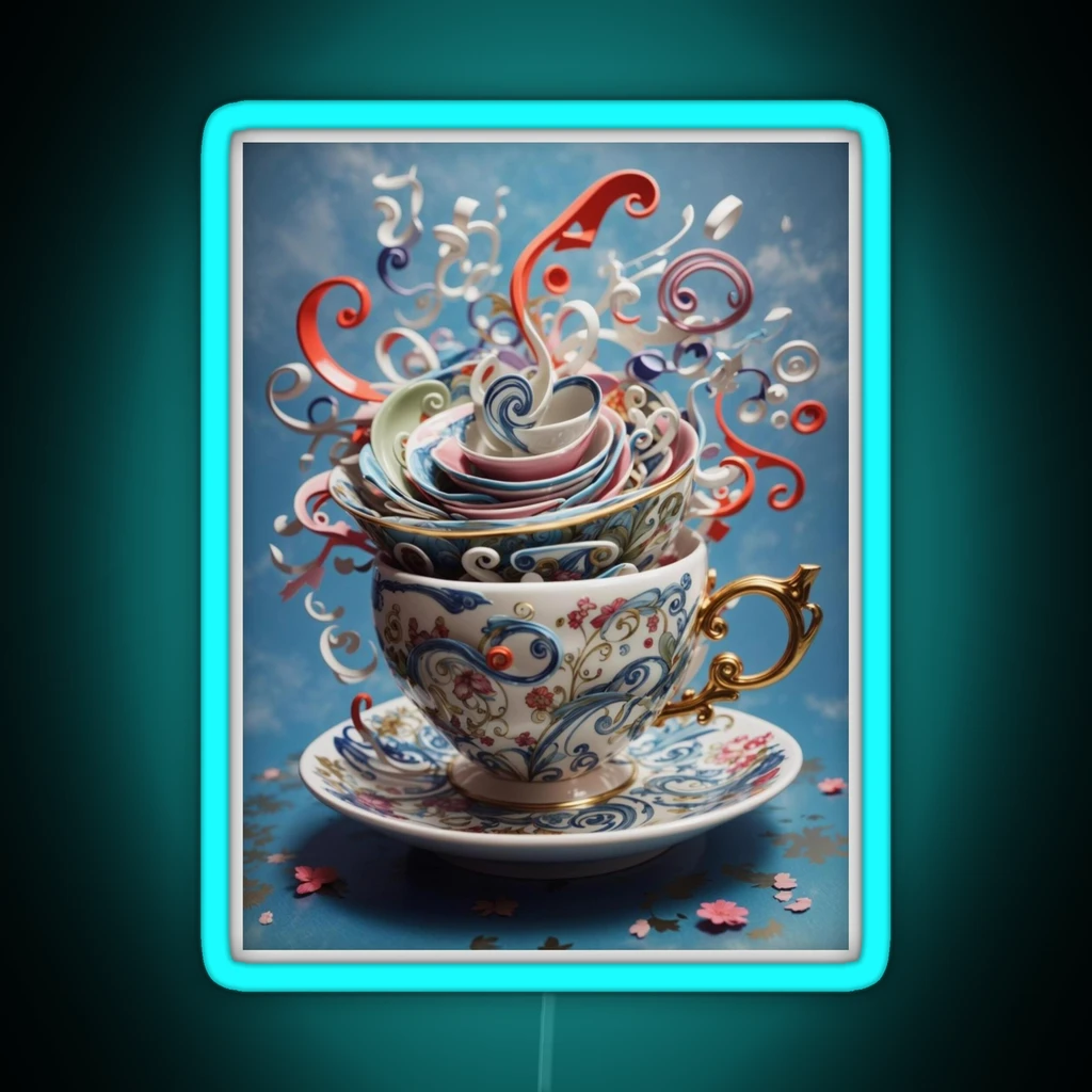 Teacup Tornado C RGB Neon Sign Teacup Tornado C RGB Neon Sign