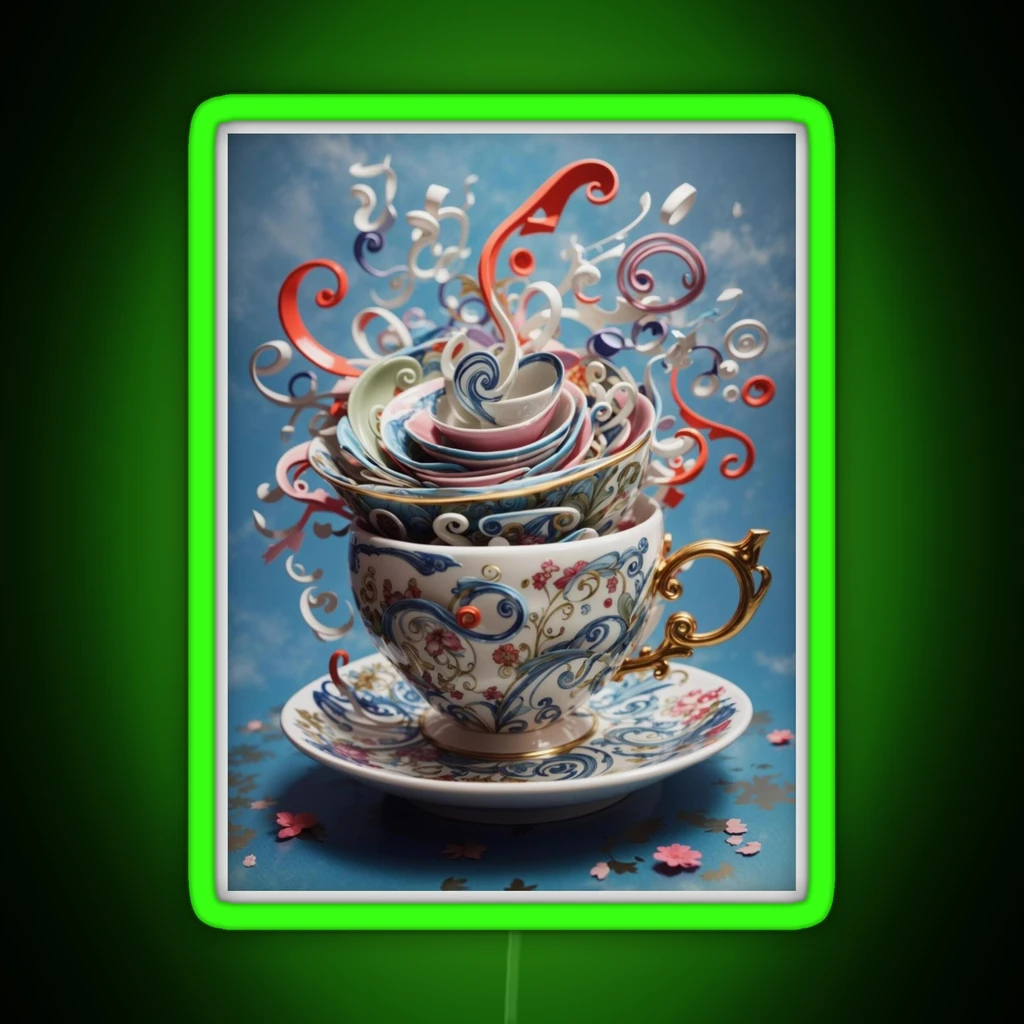 Teacup Tornado C RGB Neon Sign Teacup Tornado C RGB Neon Sign